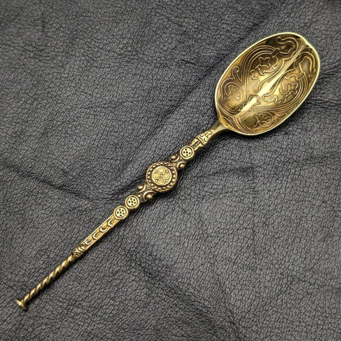 1936 British Vintage Sterling Silver Annoting Spoon Barker Brothers